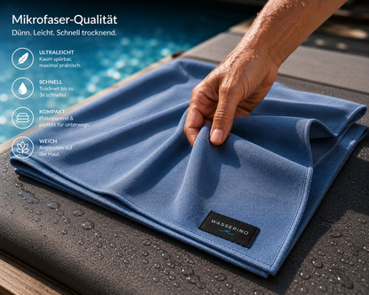 Wasserino QuickDry™ Mikrofaser-Handtuch